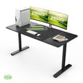 Black Wood Metal Gaming Desk H37710