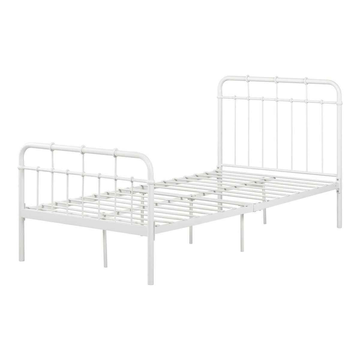 Black Twin Metal Complete Bed X20731
