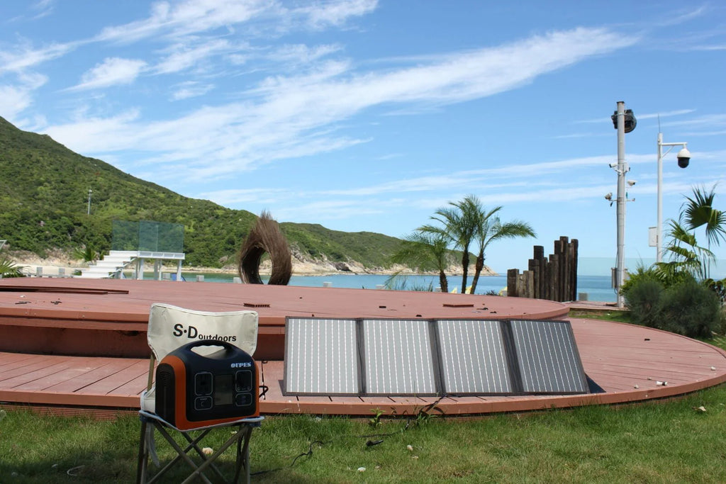 1800W Portable Power Station with 2 100W Panels S73131