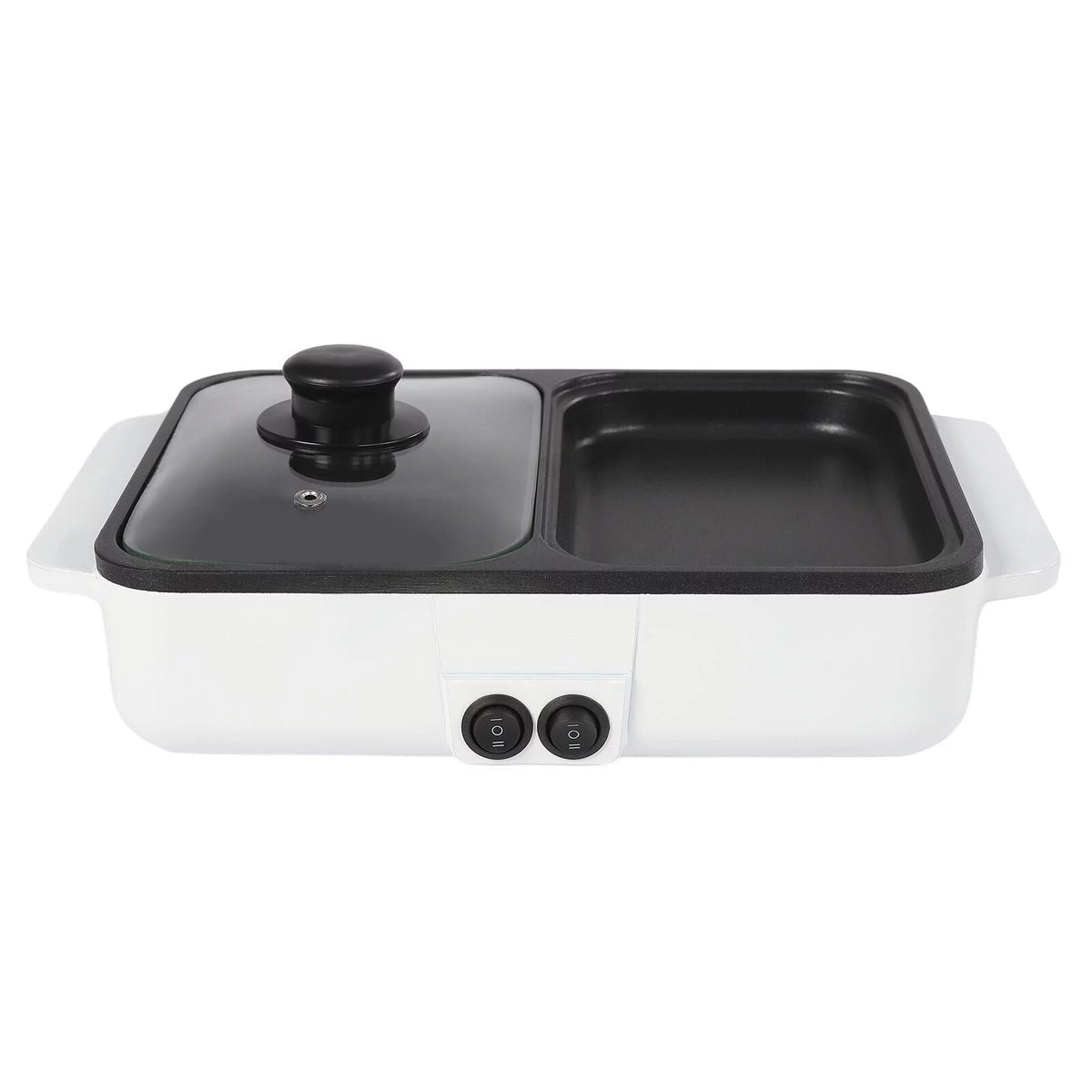 2 in 1 Non-Stick Electric Hot Pot and BBQ Grill X959034