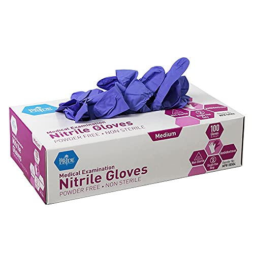 Medium Nitrile Exam Gloves K174