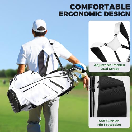 14 Way Lightweight Golf Stand Bag with Dual Strap B81978