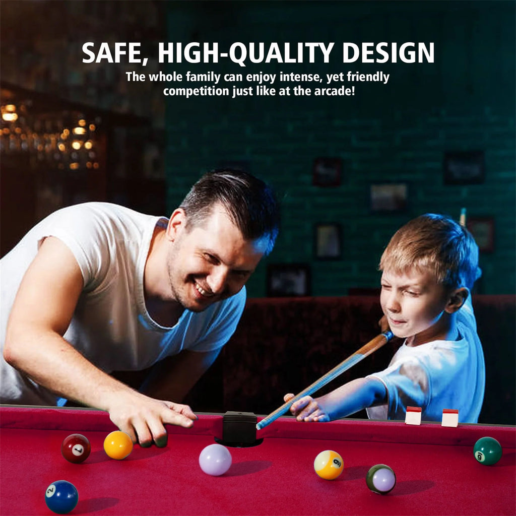 4-Ft Portable Pool Table Set with Cue Sticks and Balls F955