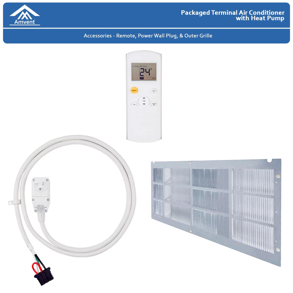 12,000 BTU PTAC Air Conditioner with Remote B19810