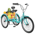 20/24/26 inch 7 Speed Adult Tricycle with Basket C456160
