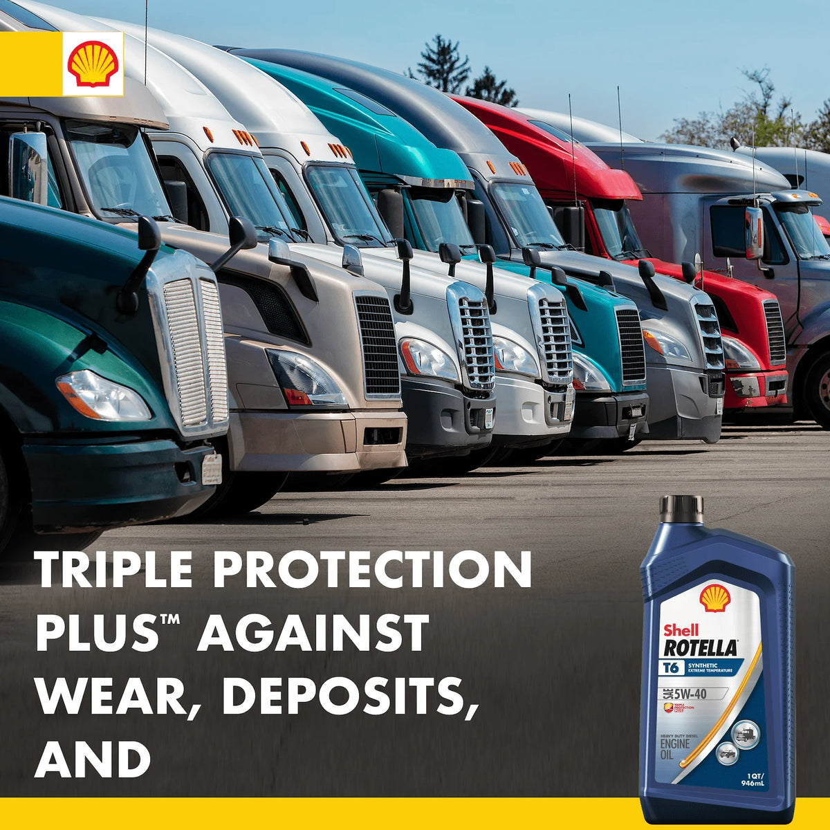 Full Synthetic 5W-40 Diesel Engine Oil, 5 Gallon W10714