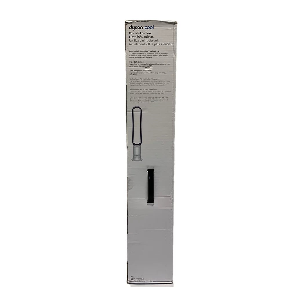 White Silver Tower Fan Q10018