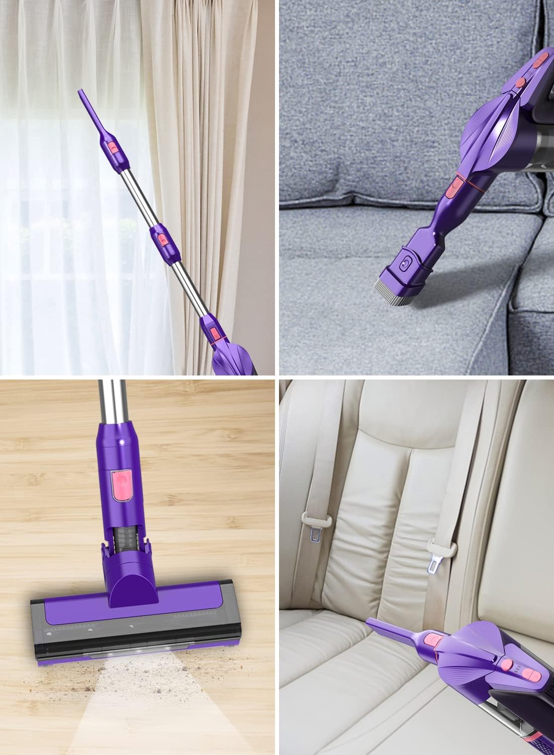 Cordless Stick Vacuum Cleaner with Detachable Battery K69980