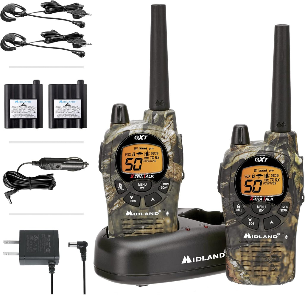 50 Channel Waterproof GMRS Two-Way Radio 3-Pack A48174