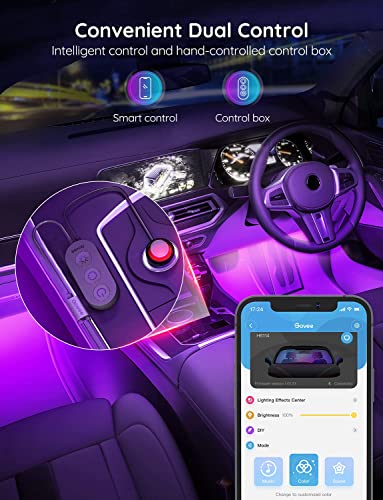 Smart RGB Car LED Lights with App Control O1877