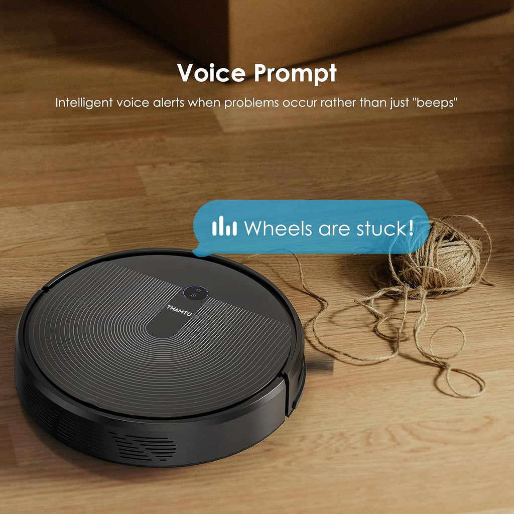 Robot Vacuum Cleaner, 150Min Runtime, 2500Pa Suction G9574