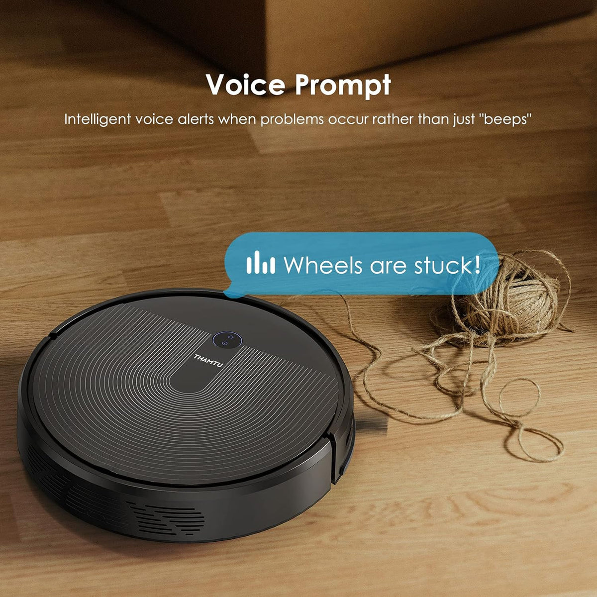 Robot Vacuum Cleaner, 150Min Runtime, 2500Pa Suction G9574