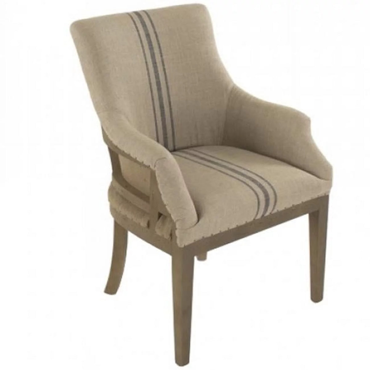 Blue Stripe Deconstructed Arm Chair R757025