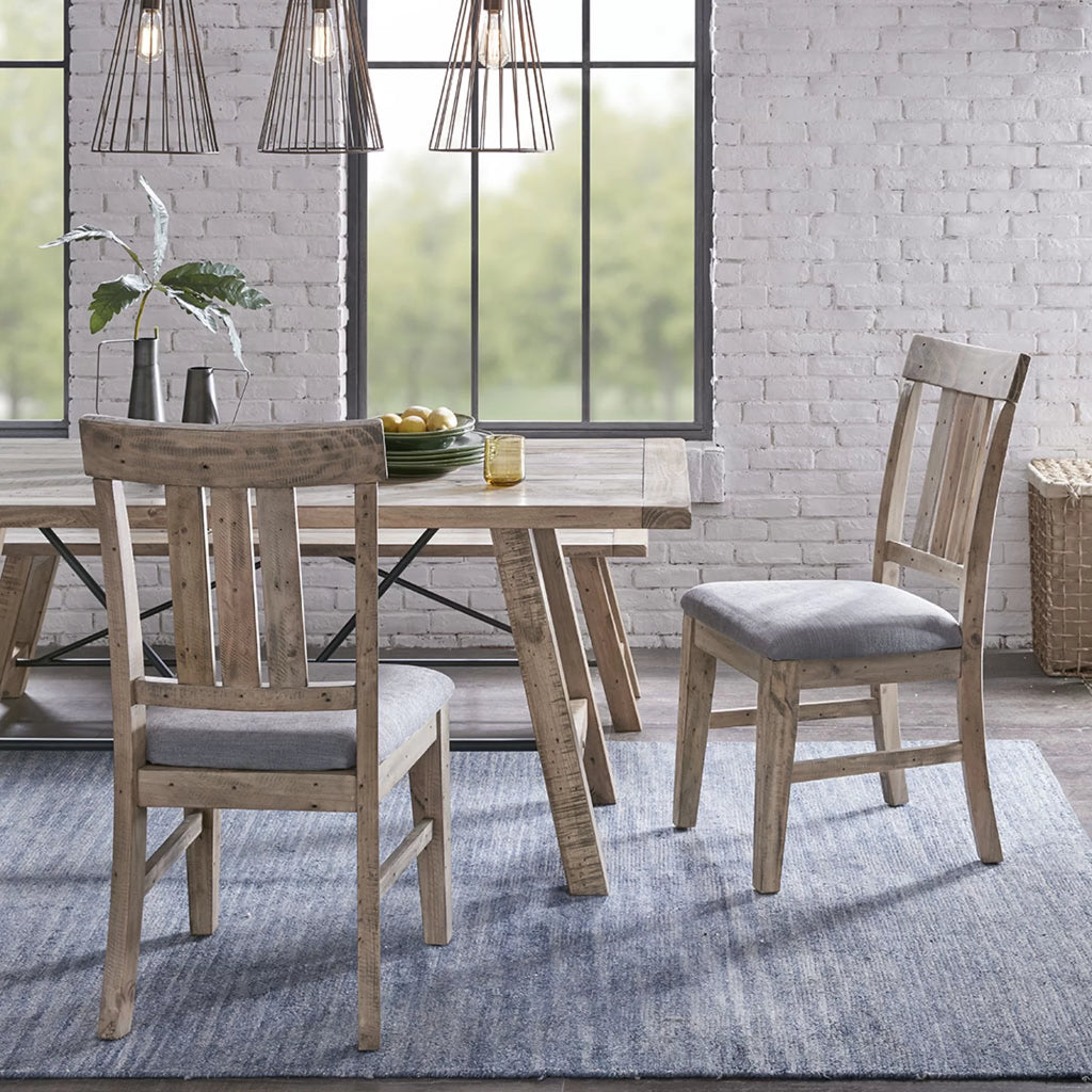 Set of 2 Natural Dining Side Chair A7703
