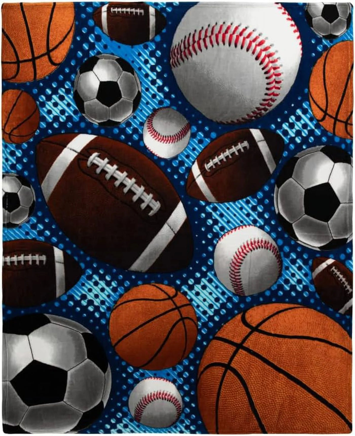 Soft Plush Fleece Throw Blanket 50"x60" Y32403
