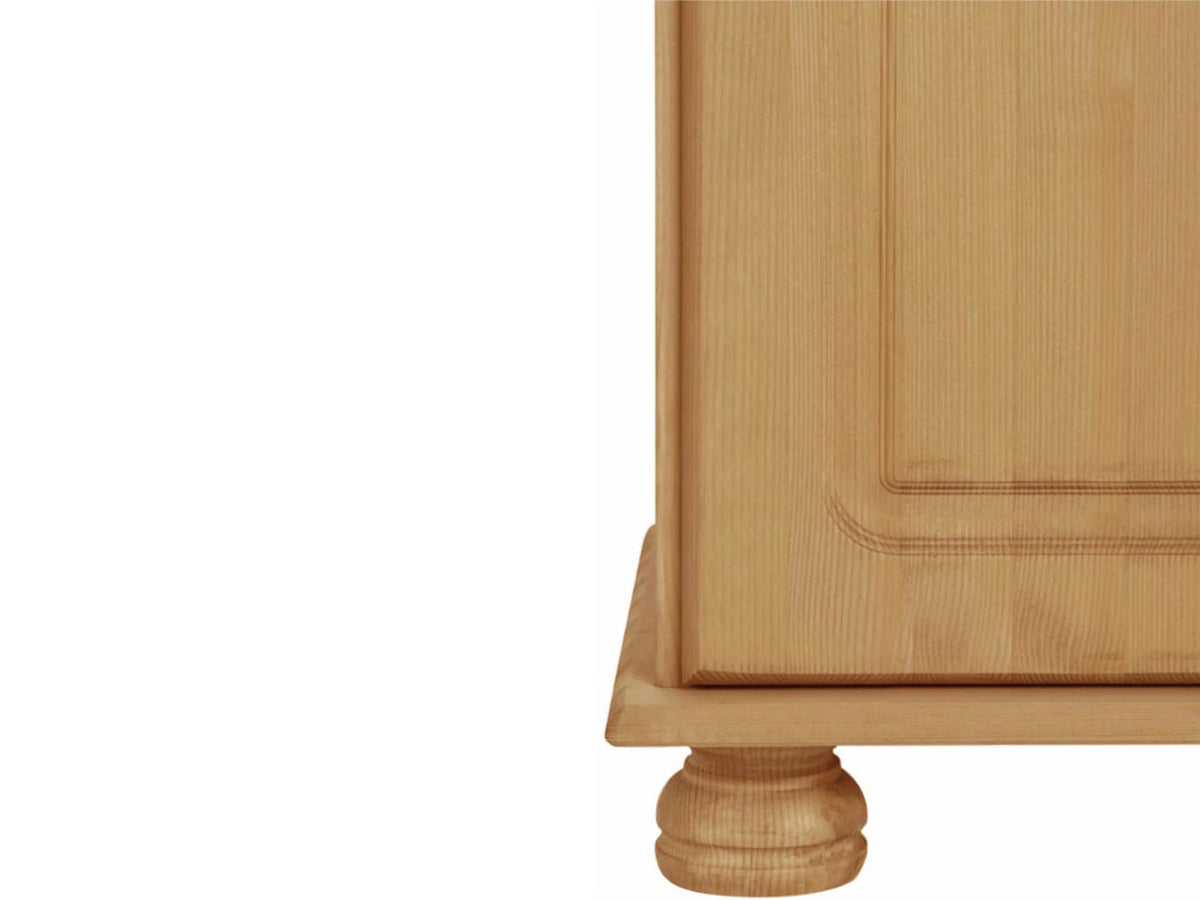 Stained Brown Sideboard with 1 Drawer and 1 Cabinet X9570
