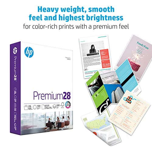 8.5 x 11 Paper 32 lb 500 Sheets 100 Bright M117