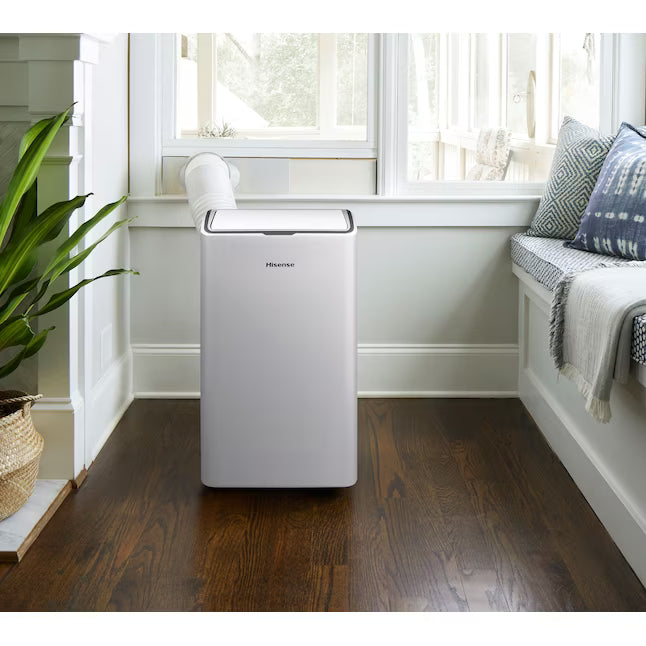 12,000 BTU 115V Portable Air Conditioner with Wifi, White T342425