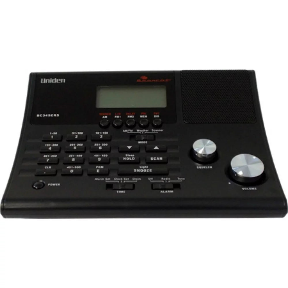 Clock/Radio Scanner with Weather Alert N1570