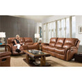 Brown Sofa & Loveseat Set F727