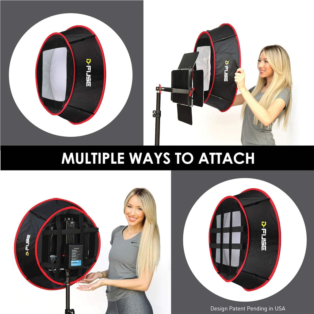 Foldable Portable LED Light Panel Softbox 11.5x11.5 Y9134
