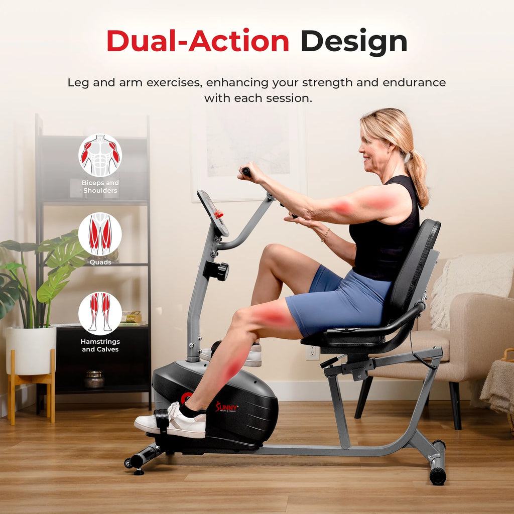 Recumbent Bike with Hand Cycle Q5192