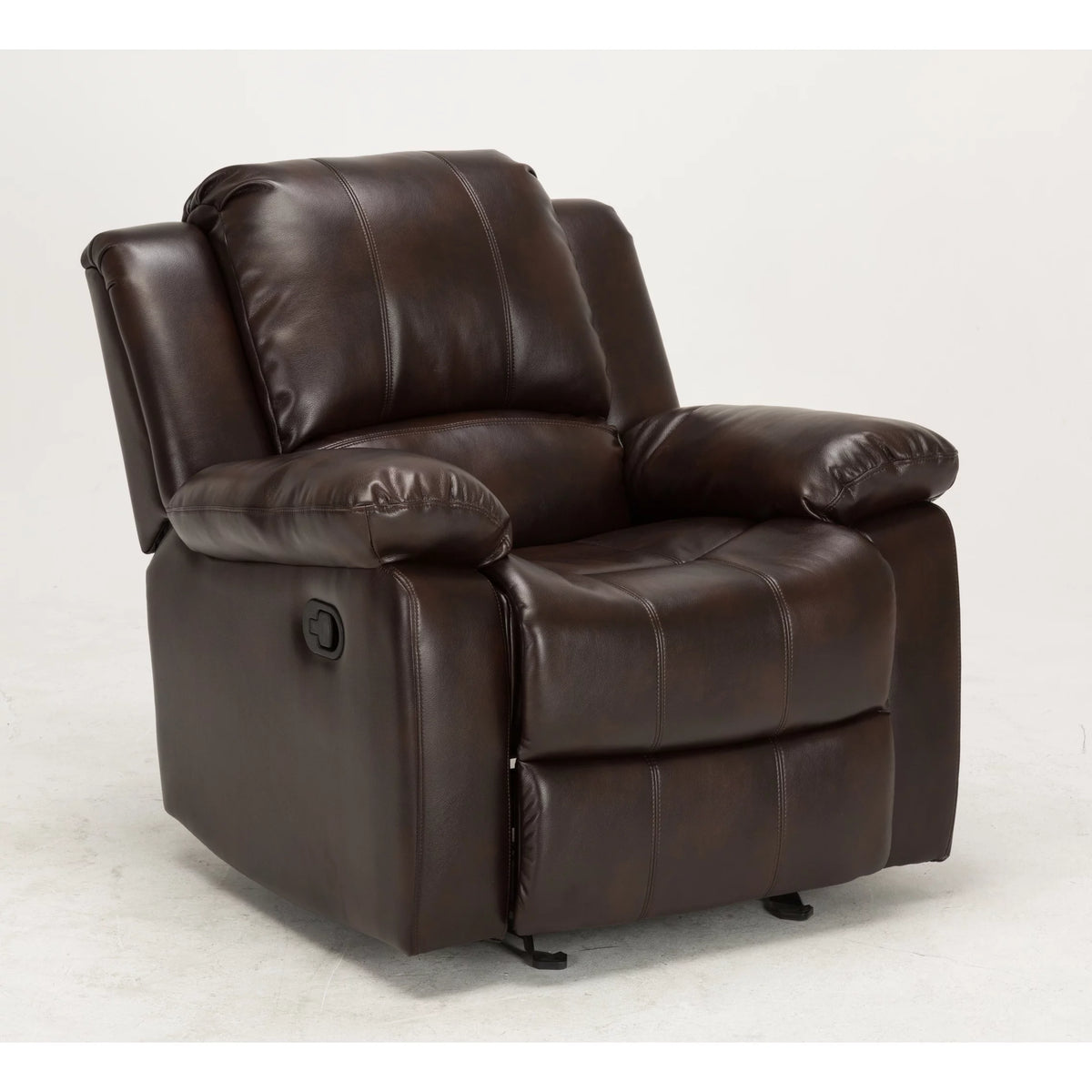 Leather Gel Glider Rocker Recliner Z982