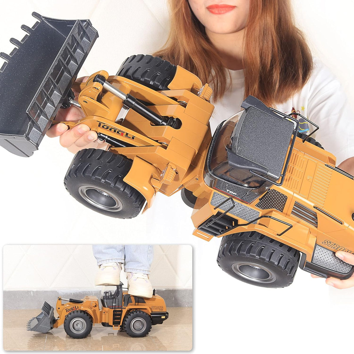 1:14 Metal Remote Control Construction Loader R4693