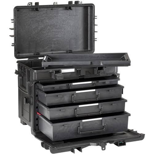 Waterproof 4-Drawer Trolley Tool Case P92833