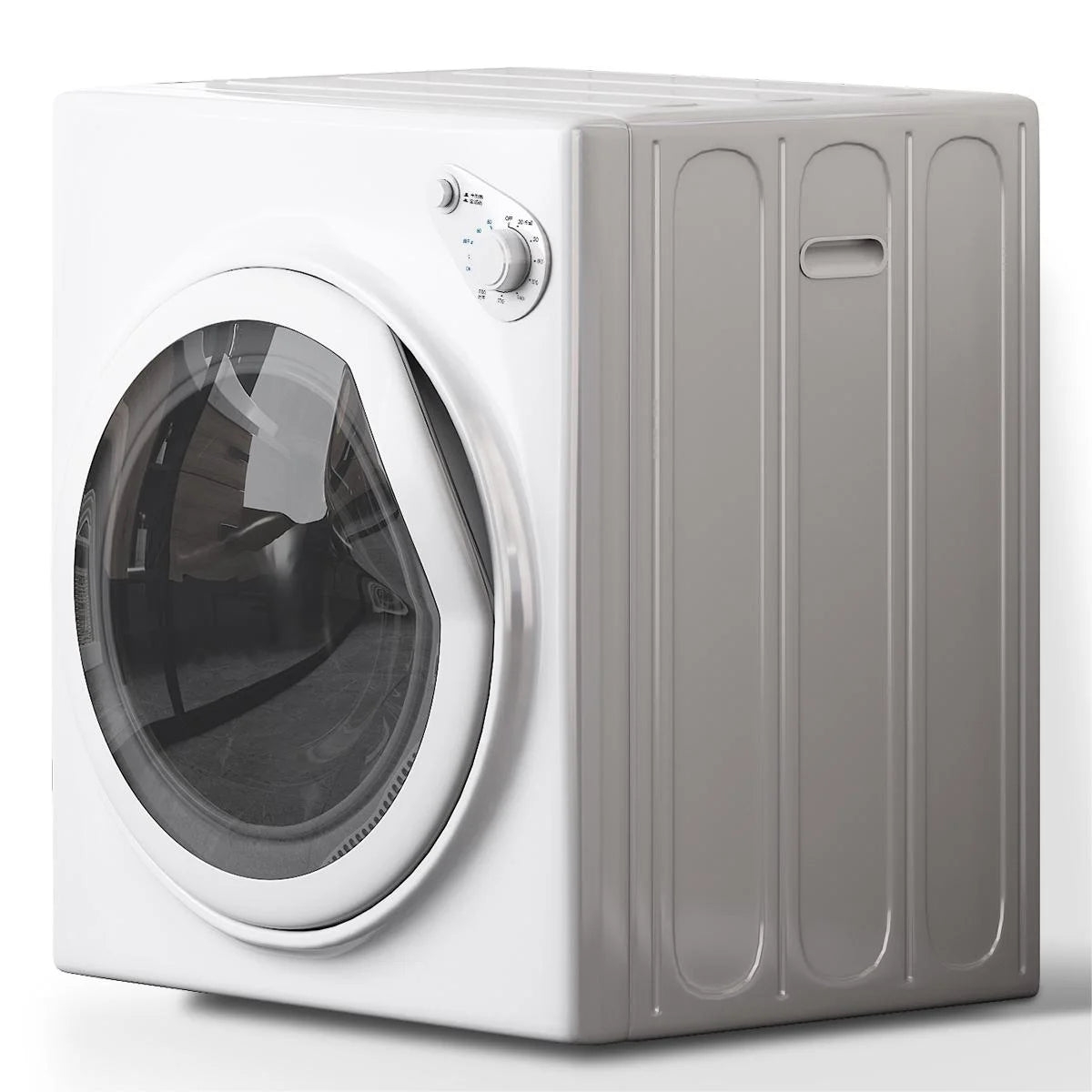 13 lbs Electric Compact Front Load Dryer with Stainless Steel Tub E116