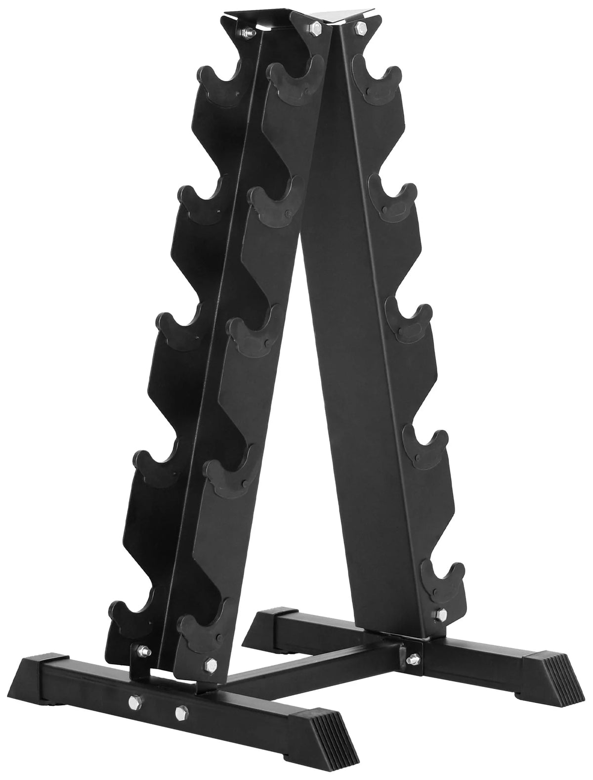 150 LB Dumbbell Set with A-Frame Rack U6809
