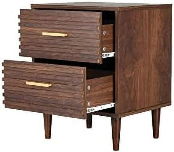 Set of 2 Nightstands with 2 Drawers N61269