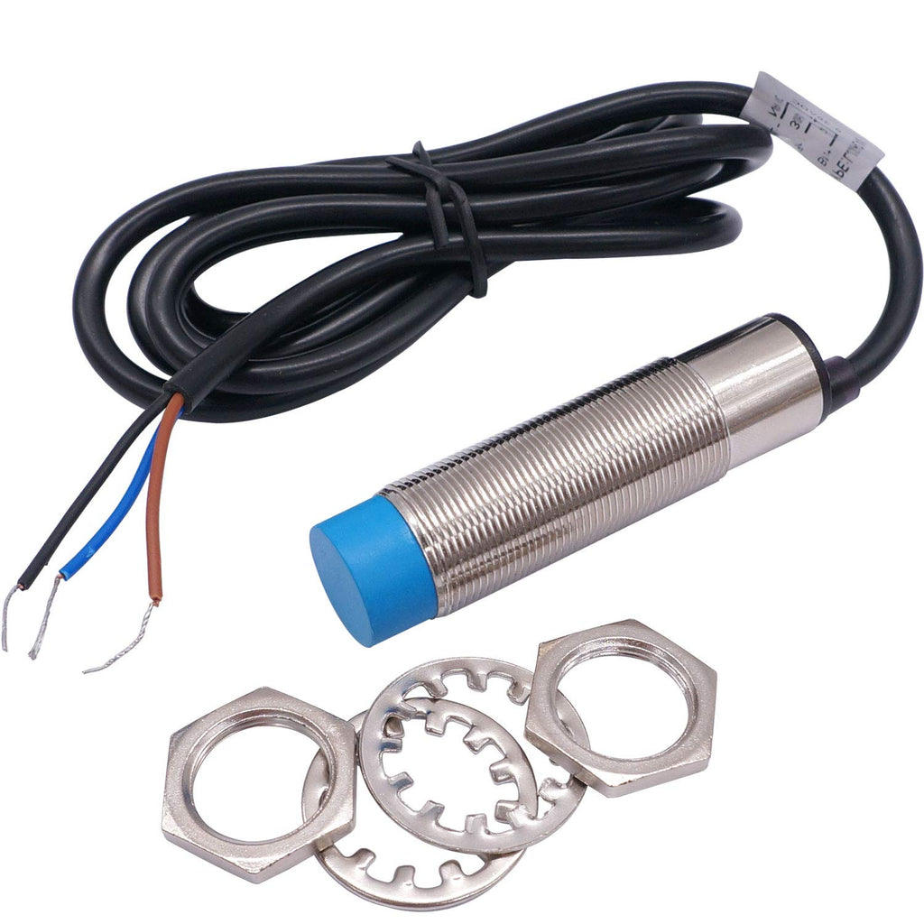 1-10mm Capacitance Proximity Sensor Switch PNP NO DC 6-36V 300mA M18 3-Wire Z961709