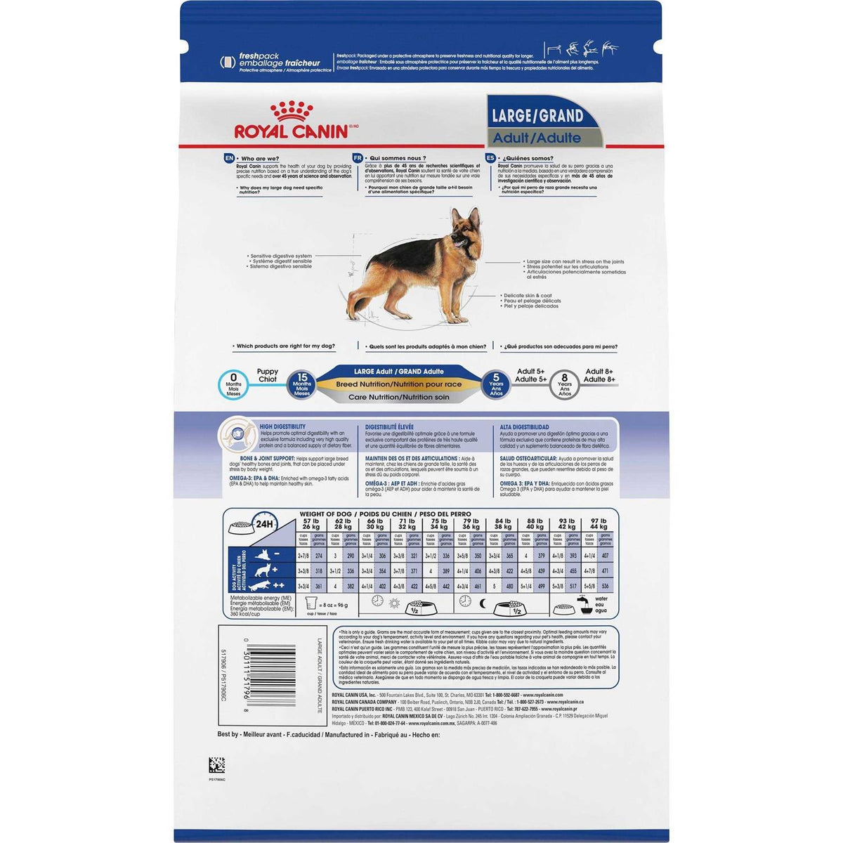 Large Breed Adult Dog Dry Food R919