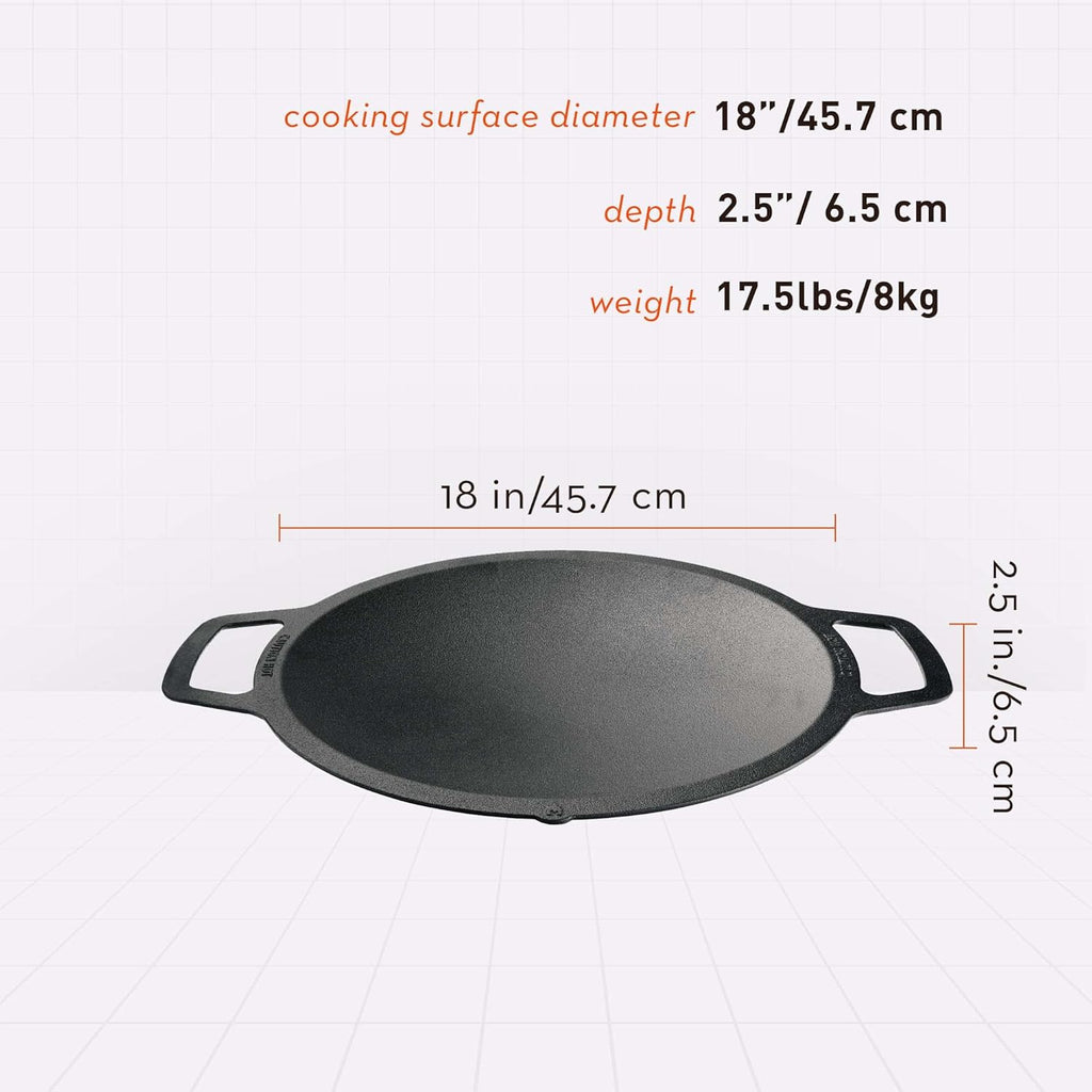 Cast Iron Wok Top Stir Fry Pan V88283
