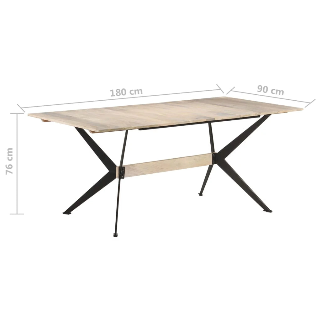 Solid Mango Wood Dining Table N168