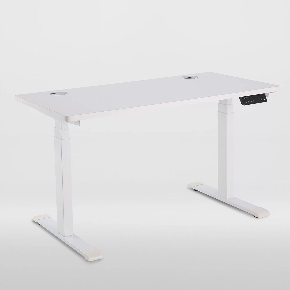 White Electric Height Adjustable Standing Desk M69022