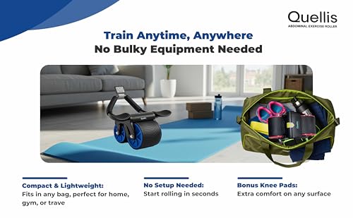 Ab Roller Wheel Set with Elbow Support and 2 Knee Pads N70403
