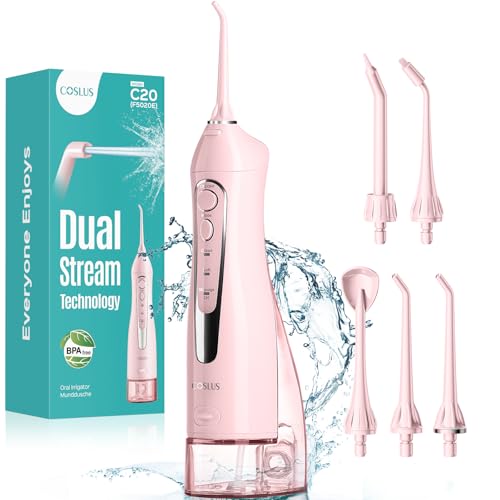 Cordless Water Dental Flosser 300ML Rechargeable IPX7 Waterproof R282745