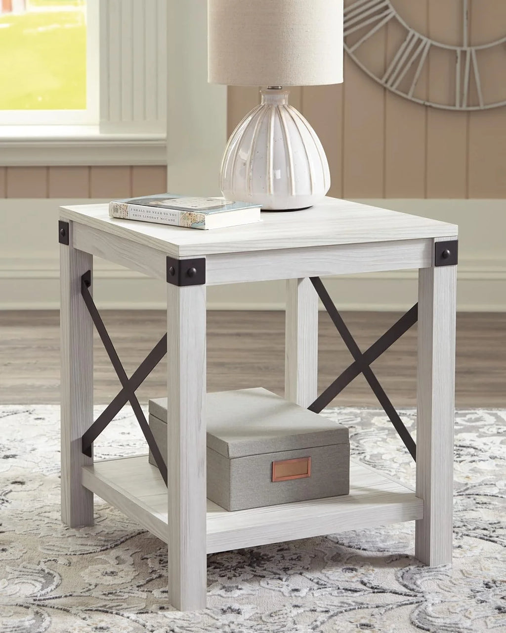 Modern Farmhouse End Table G9037
