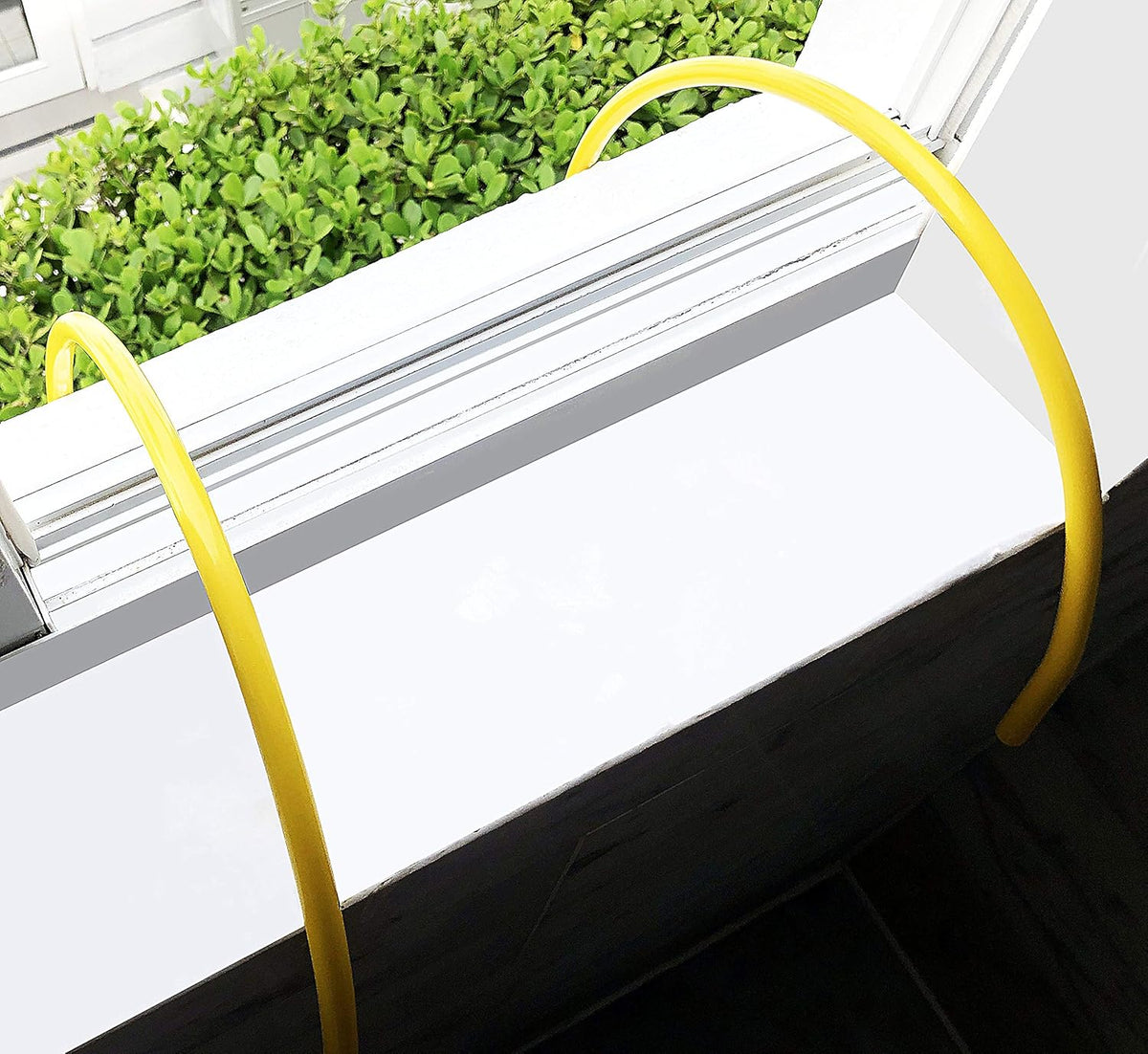 13ft Weather Resistant Fire Escape Ladder with Hooks B684