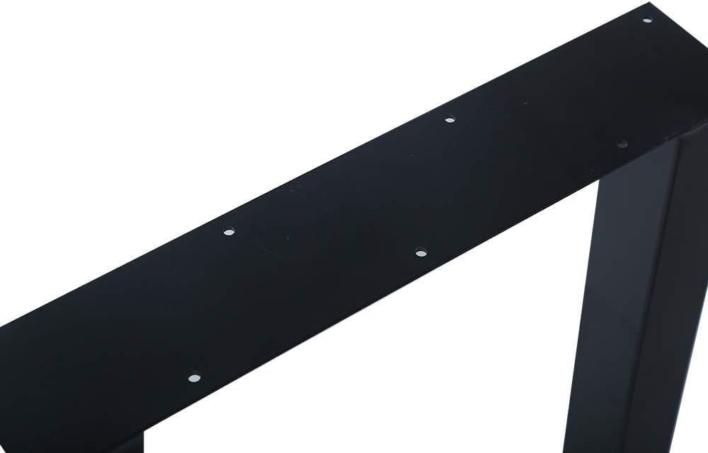 Black Metal Table Legs 2 PCS U8042