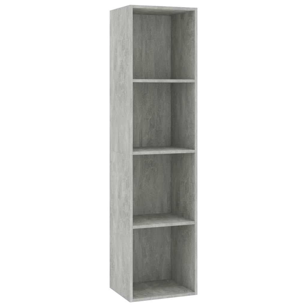 Black Chipboard Book Cabinet TV Cabinet I743