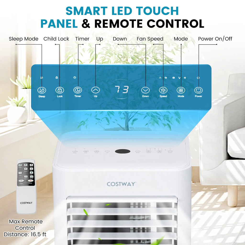 10000 BTU 4-in-1 Portable Air Conditioner K7099