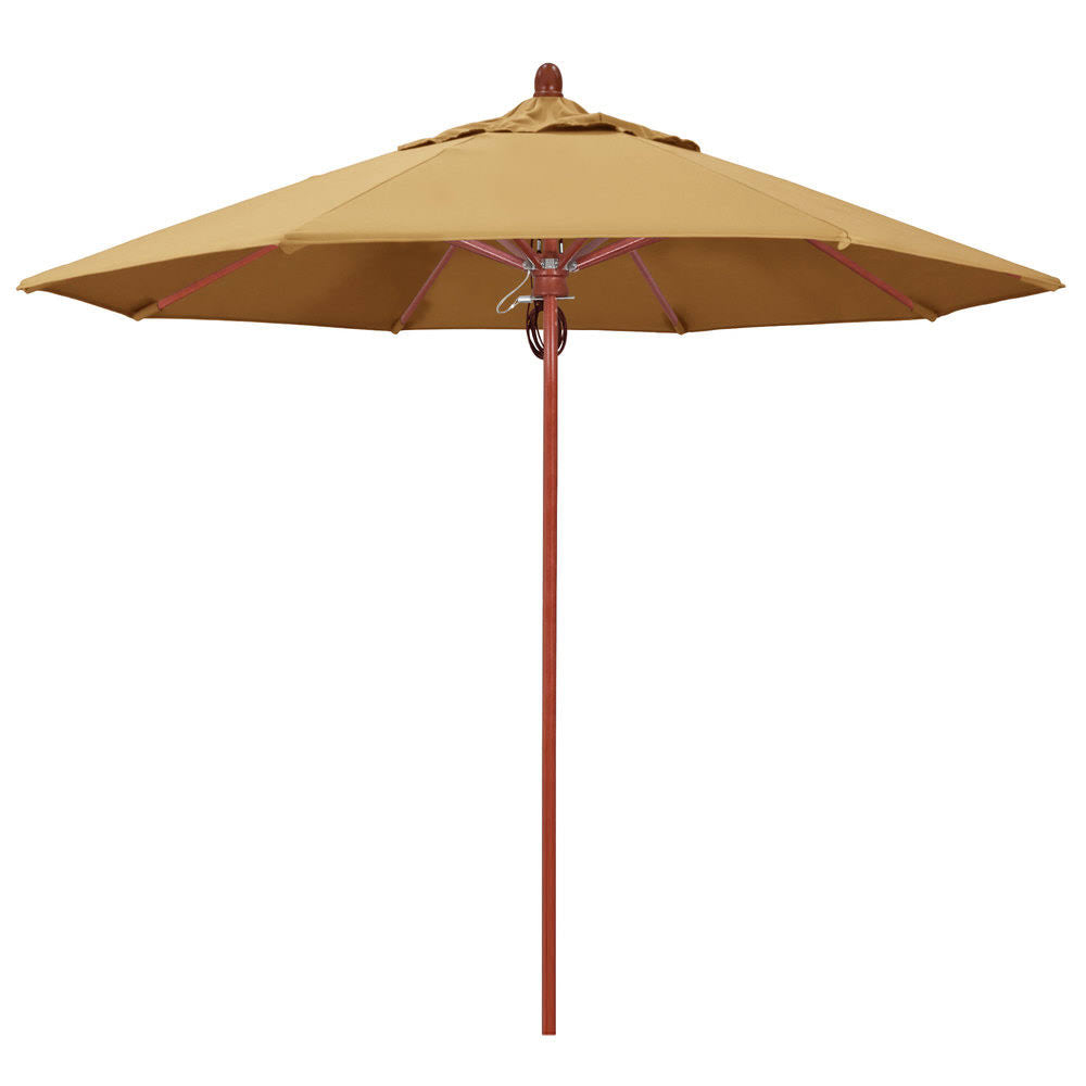 Red Oak Market Umbrella with Pulley Lift G632326