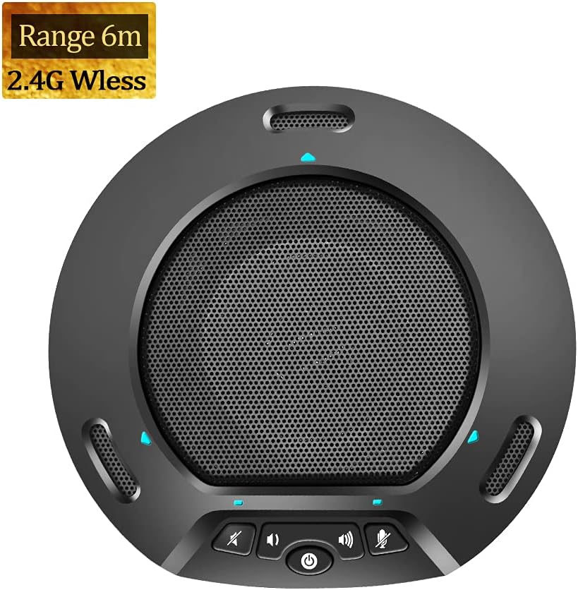 Video Conferencing System Bundle HD1080P PTZ Camera and Wireless Bluetooth USB Microphone and Speaker W37559