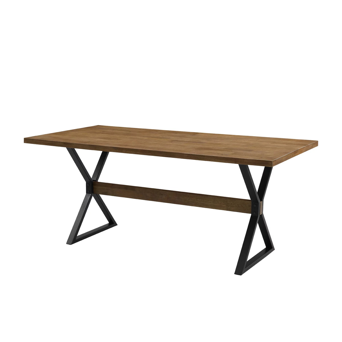 Modern Farmhouse X Leg Dining Table Z48449