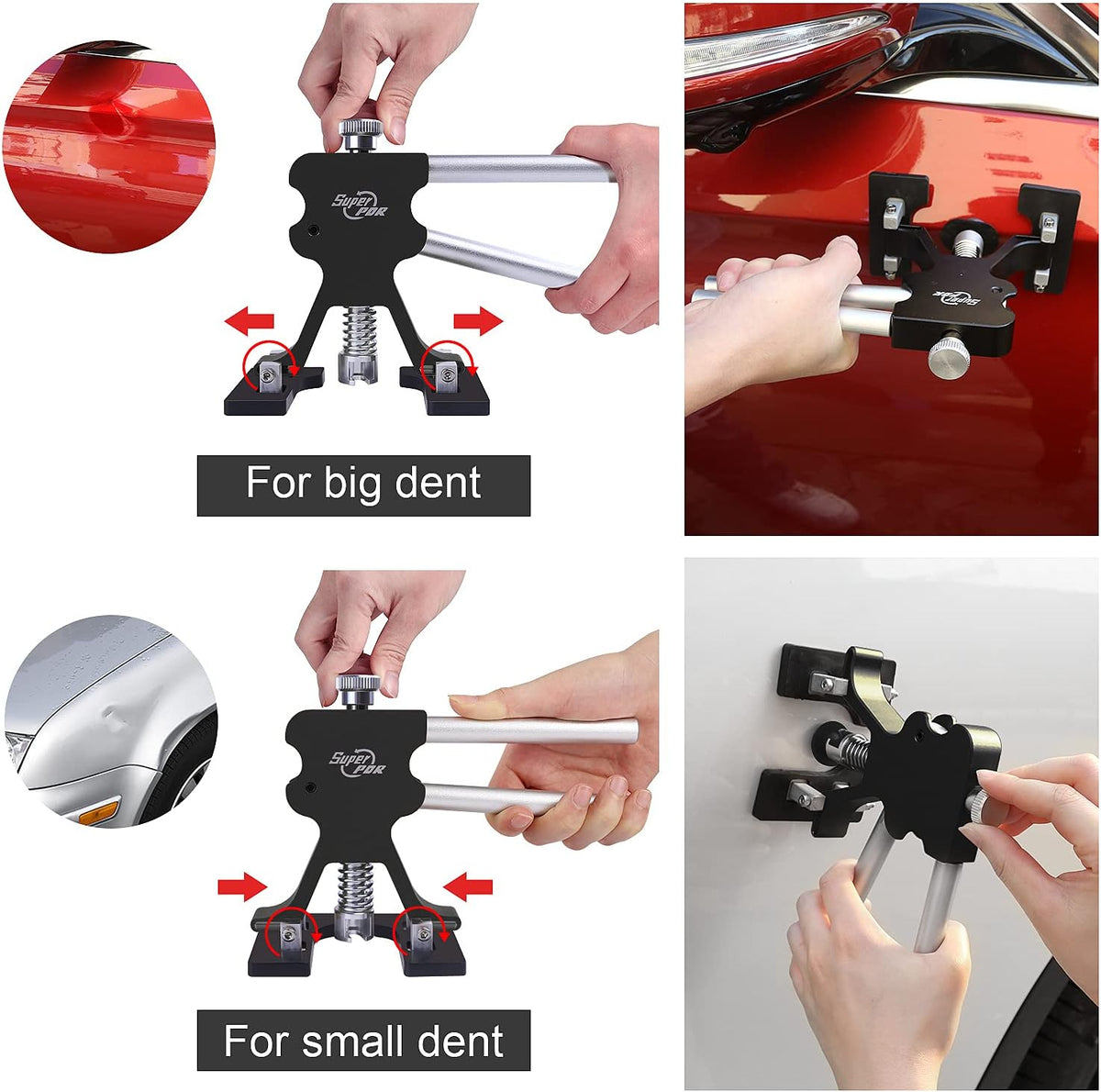 Dent Repair Kit with LED Light Board and Storage Bag U18734
