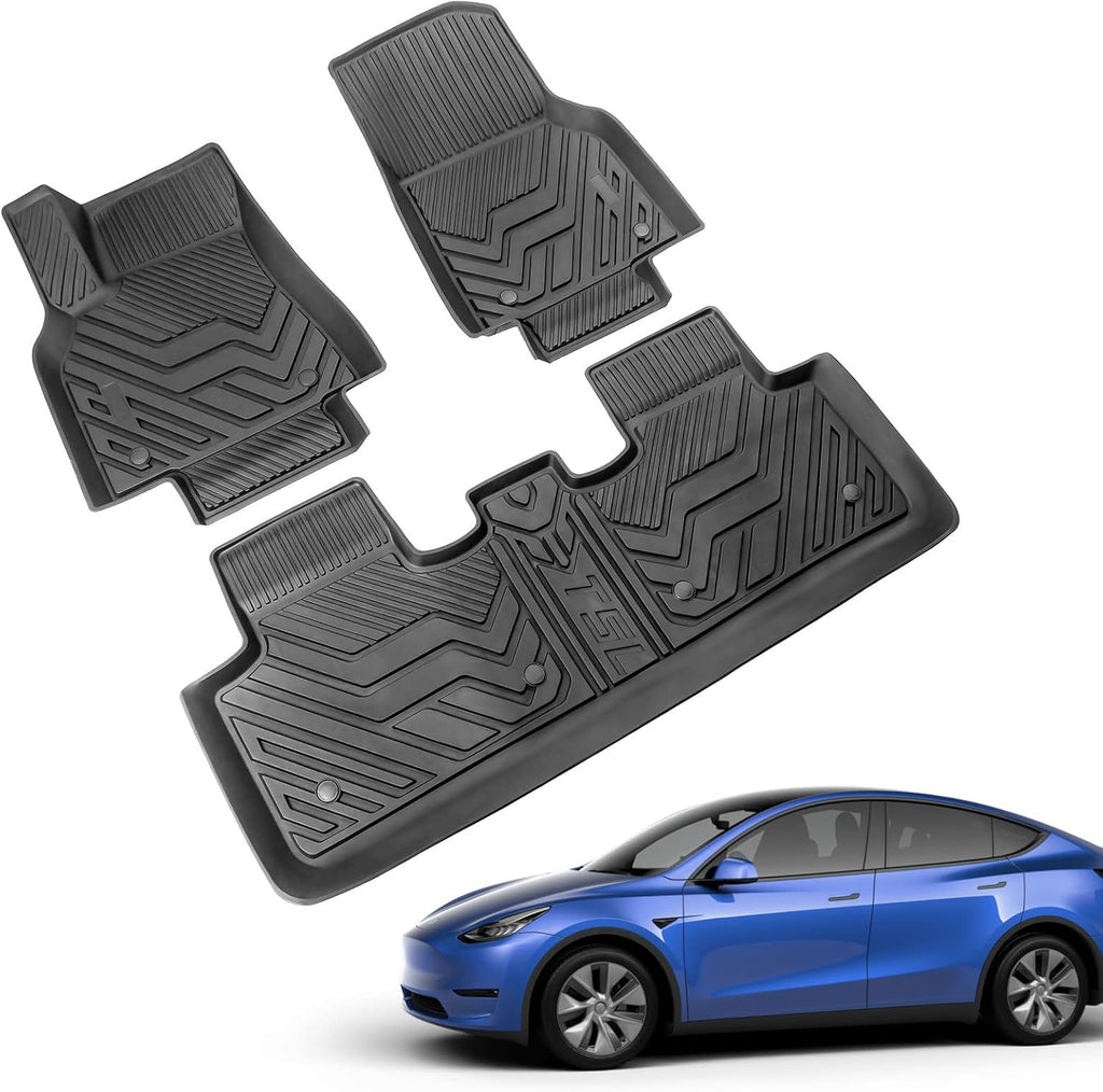 Tesla Model Y Trunk Mat Floor Mats Cargo Liner 5-Seater U275