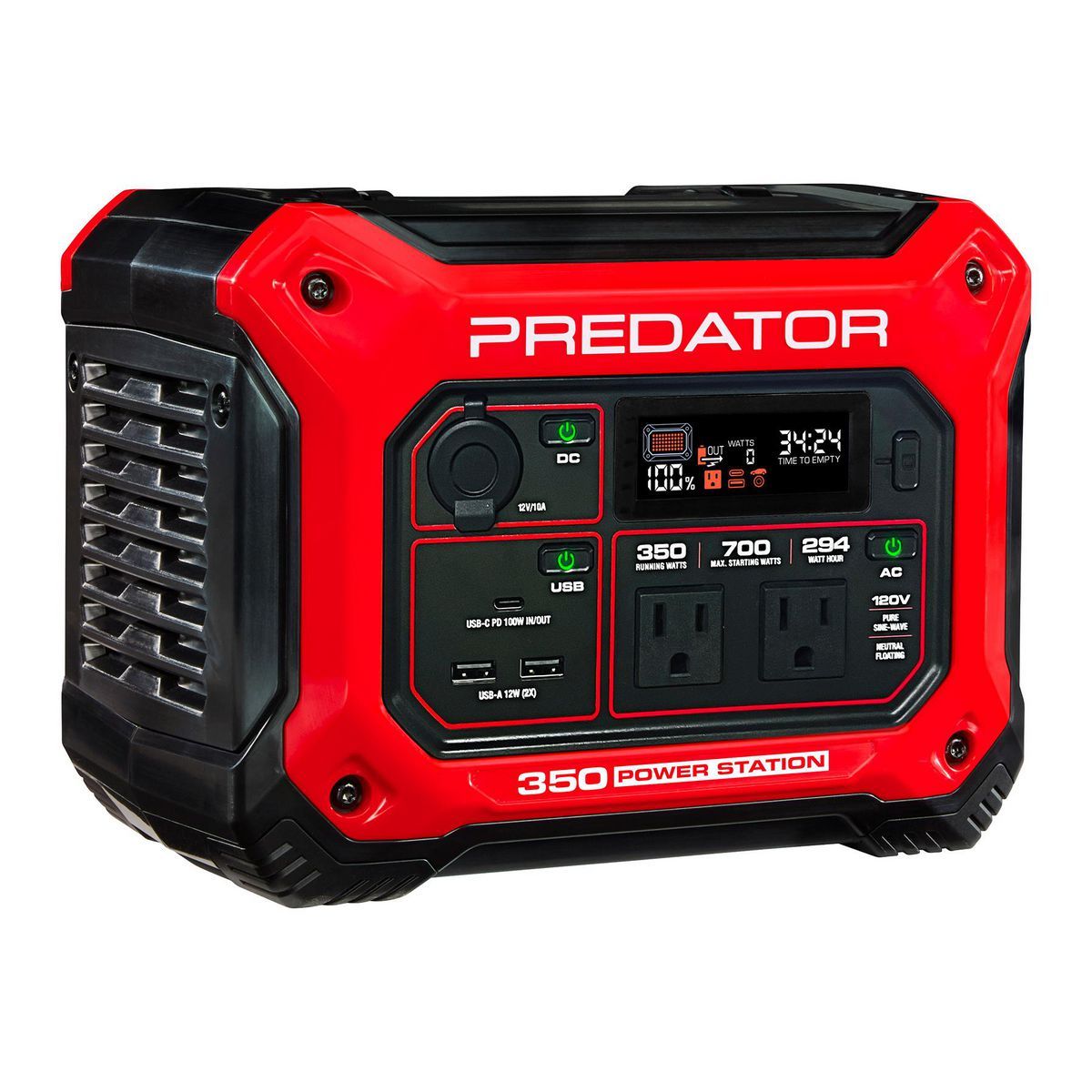 350 Watt Power Station, 294 Wh Capacity M9542